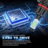 AQJ 9005 9006 LED Headlights Kit Combo Bulbs 8500K High