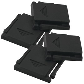 JJHXSM 10PCS DSLR Hot Shoe Dustproof Universal Cover Plastic Hot Shoe Protective Cover Universal Camera Flashlight Hot Shoe Cover for Flash Bracket Studio Accessories Black