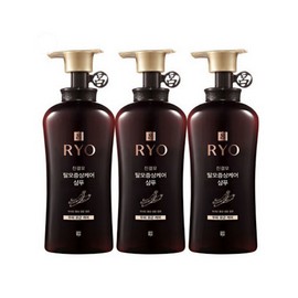ryo Ryeo Jingyeolmo Root Hair Shampoo, 490ml, 3 packs / 려 진결모 모근모발 샴푸, 490ml, 3개