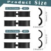 12pcs Bicycle Handlebar Shim Rubber Gasket 22.2/25.4mm to 31.8mm Bicycle