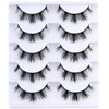 Russian Stripes False Eyelashes Wispy Lashes 8D Fluffy Eyelash Manga
