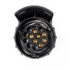 Wiltec Trailer Adaptor 7 to 13 Pin 12 V, Plastic