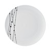 Studio Nova Linear Symphony 12 Piece Dinnerware Plate Bowl Set,
