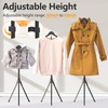 Adjustable Shirt Display Stand 32-63 Inch, Foldable Clothing Display Stand