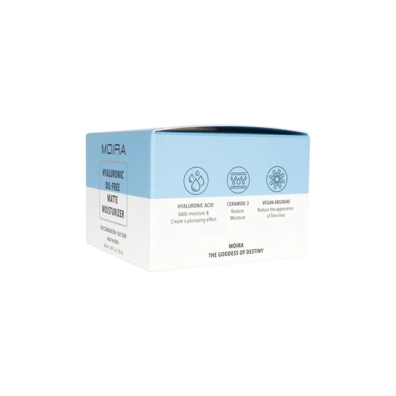 Crema Facial Control Grasa Moira Cosmetics Para Piel Grasa Tipo