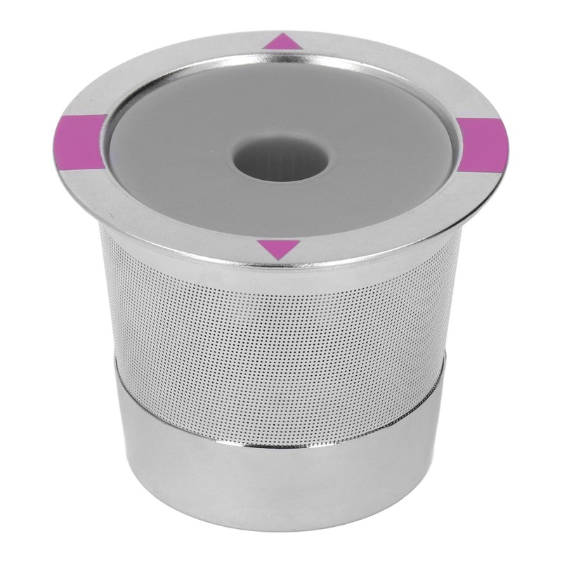 Metal Coffee Pod Stainless Steel Reusable Refillable Filter Cup Single
