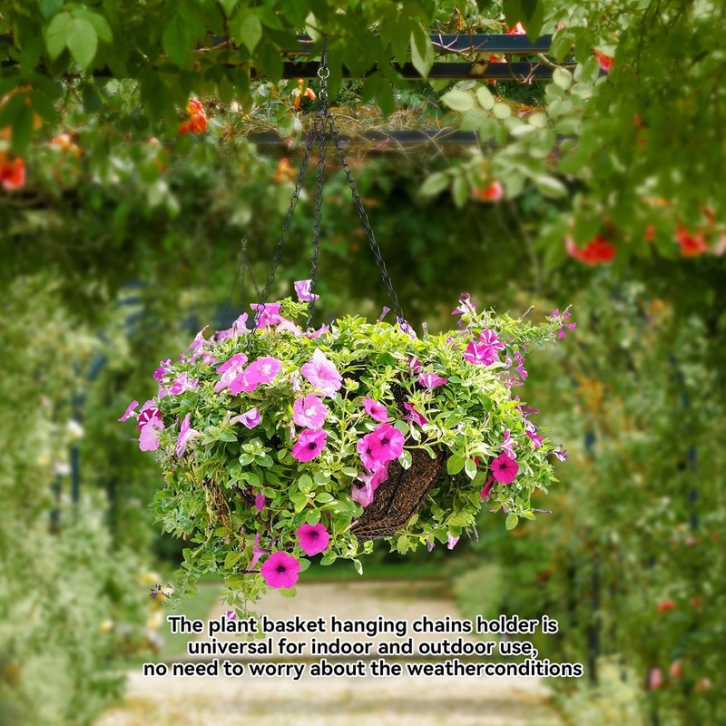 Swivel Hanging Basket Chains 23 Inches 3 Leads Hanging Chains