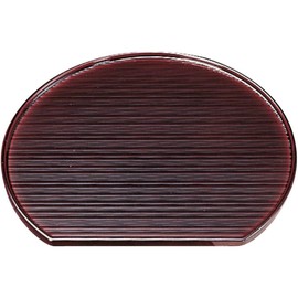 J-kitchens 5 Sun Ranbi Half Moon Obon Tray Tray Tamari Made in Japan