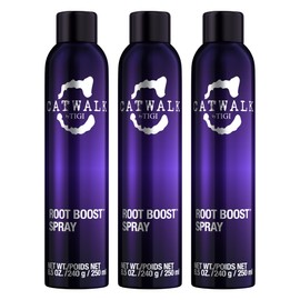 Catwalk TIGI Root Boost Spray Foam - Directional Mousse for All Hair Types - For Lift & Texture - For All Hair Types - Finish on Wet Hair & Blow Dry - Premium Hair Care Products - 8.5 oz (3 Pack)
