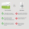 Pure Creatine Monohydrate Powder - 1.26kg (360 Servings) - Easy