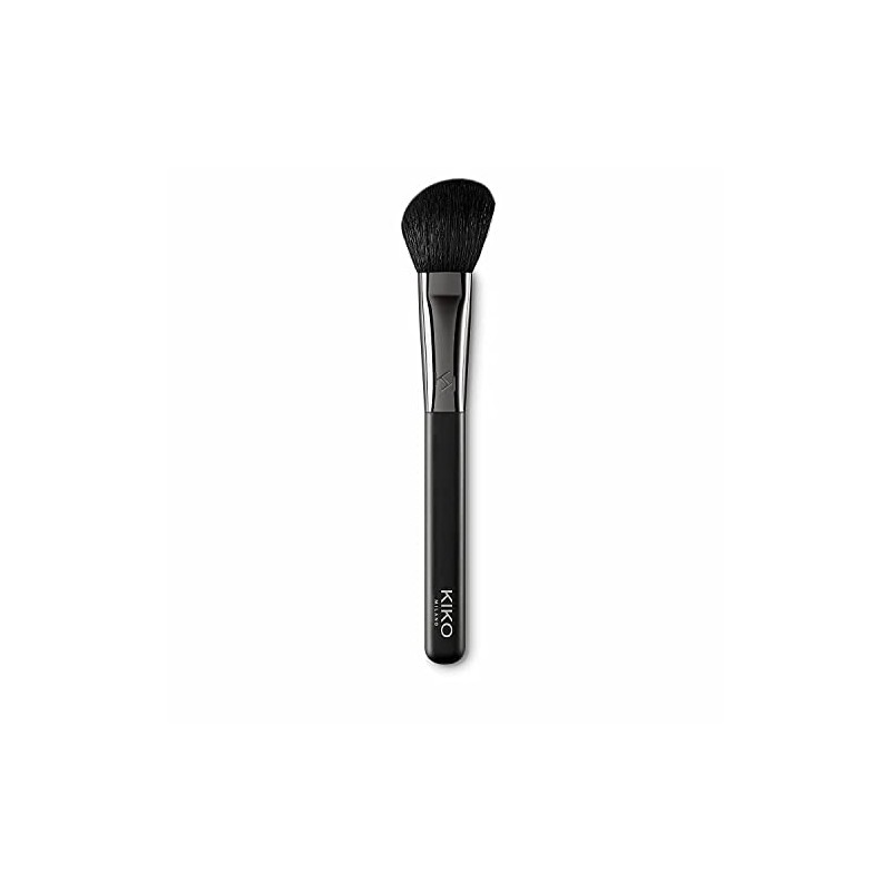 KIKO Milano Face 10 Blush Brush, Angled Brush with Natural