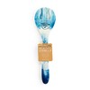 DEMDACO Tie-Dye Pattern - 11 Inch Blue/White Melamine Spoon Fork