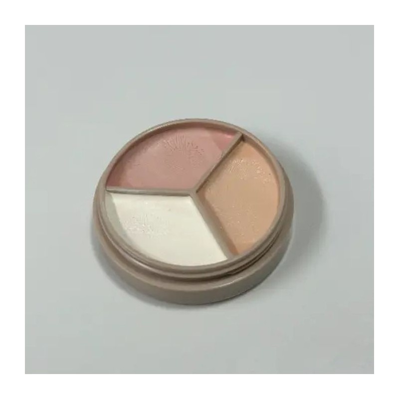 The Saem Cover Perfection Triple Pot Concealer 6colors Pink Beige