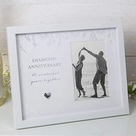 Julianna Amore 60th Wedding Anniversary Photo Frame 6" x 4"