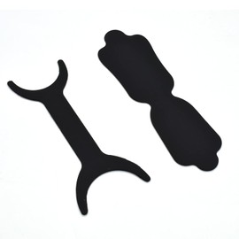 Silikon Dental Kieferorthopädischer Fotografie-Kontraster, biegbar, intraorale Fotografie-Hintergrundplatte, schwarzer Hintergrund (C1 + C2)