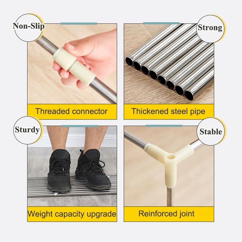 RAREFTI Canopy Bed Frame Full Queen King Size Adjustable Bed