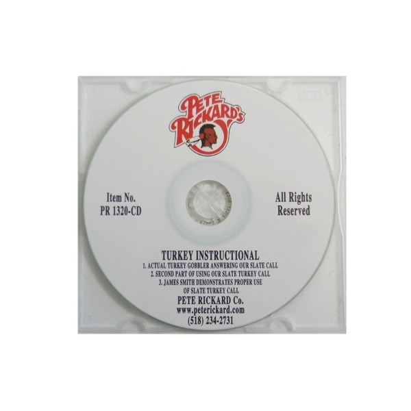 Pete Rickard's 1320CD Turkey Instructional CD