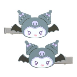 Shobido SA56457 Sanrio Tenshi and Akuma Series Hair Clips, 2 Pieces < Chrome > Limited Original Illustration