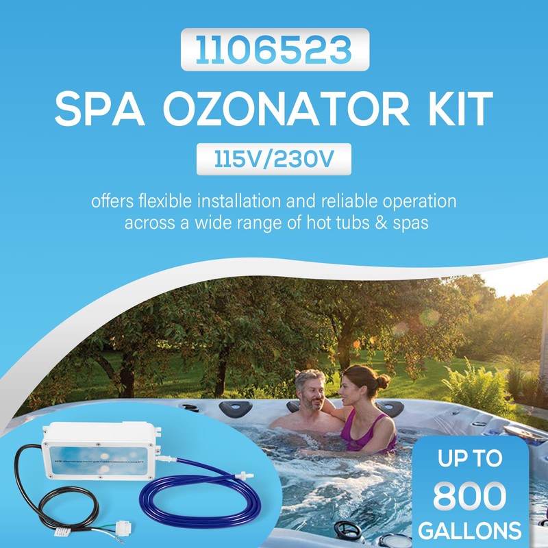 Bonbo 1106523 EUV3 Spa Ozonator Kit with 4-Pin AMP Cord