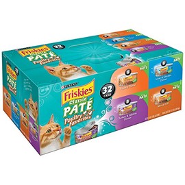 Purina Friskies. Classic Pate - Comida para Gatos, Paquete Variado, Variety Pack 1