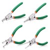 SPEEDWOX Mini Snap Ring Pliers, Set of 4, For Holes,