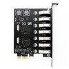 Dracaena.io 7 Ports USB 3.0 PCI Express USB Expansion Card,USB