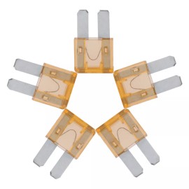 Unbranded 30pcs Micro2 Blade Fuses Assorted Kit Car Truck 30A 25A 20A 15A 10A 5A