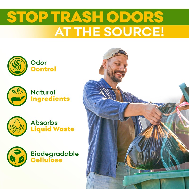 BEEST Dumpster Defender - 3lbs Outdoor Trash Can Deodorizer &