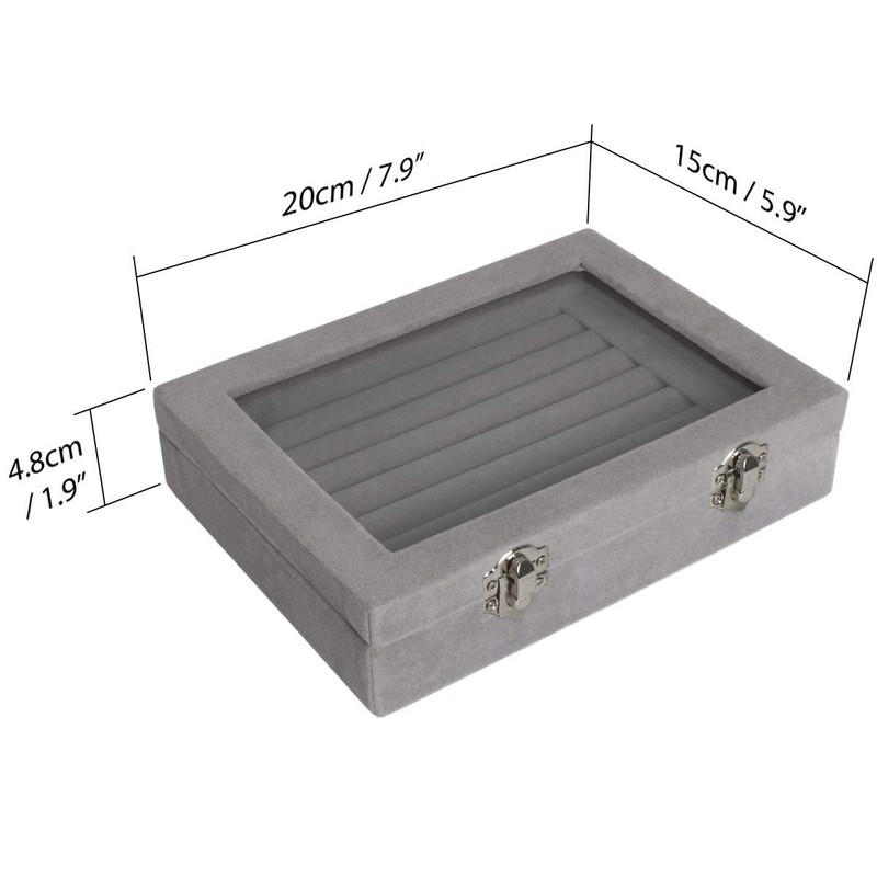 iGadgitz Home U6997 - Velvety Lined Ring Box Ring Box