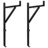 Ladder Rack for Pickup Load 250 Lbs,44.5"-49.5" Adjustable Height, 19"-34