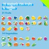35 PCS Fruit & Vegetable Magnets, Adorable Magnetic Fruits Veggies