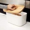 Joseph Joseph 81097 Bread Bin with Cutting Board Lid-White, One