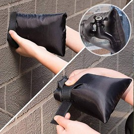 Winter water pipe freeze prevention cover/outdoor faucet cover case Water insulating cover_small 3ea