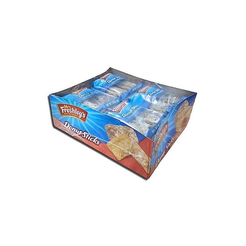 Mrs. Freshley's Glazed Blueberry Donut Sticks 2-Count Value Pack 2.75