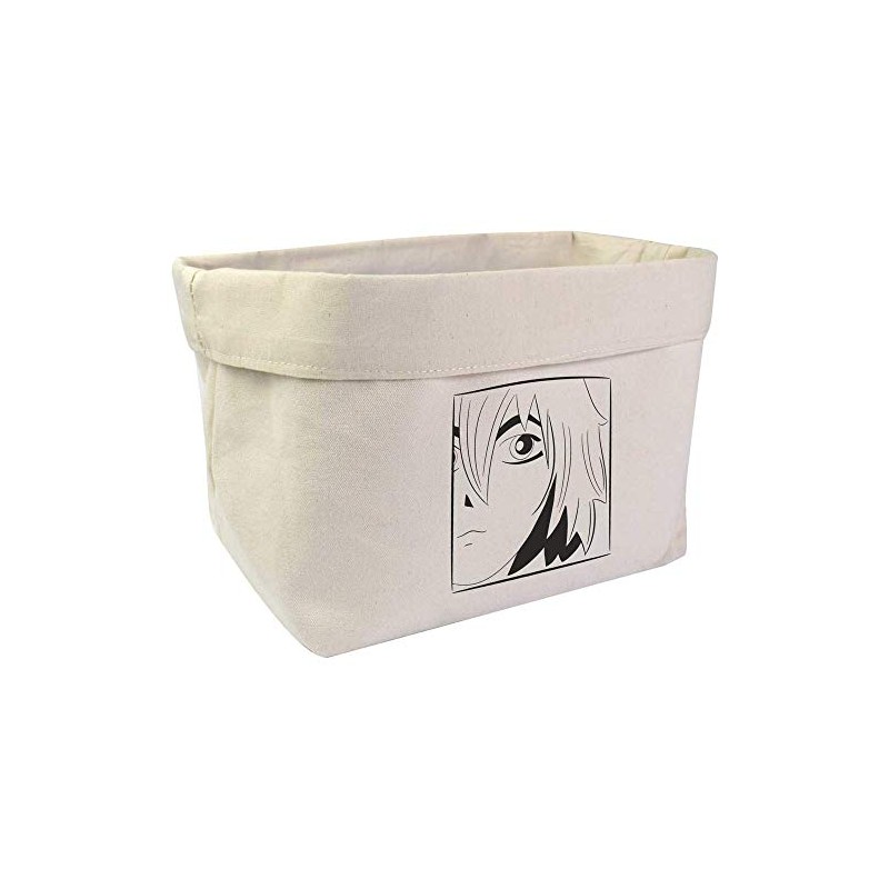 Large 'Manga Boy' Canvas Organiser/Storage Bag (OR00005584)