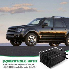 Rendrox Fuel Vapor Canister Compatible with 2007-2014 Ford Expedition Lincoln Navigator 5.4L V8, Evap Emission Charcoal Canister, Replace 8L1Z-9D653-C BL1Z-9D653-A