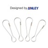 Anley Flag Pole Clip Snaps Hook, Stainless Steel Flagpole Accessories