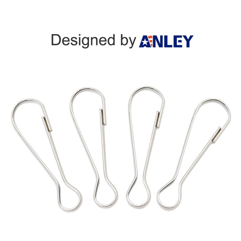 Anley Flag Pole Clip Snaps Hook, Stainless Steel Flagpole Accessories