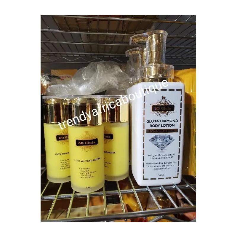 kadiya 5D gluta 5 days whitening BOOSTER serum 100mlx1