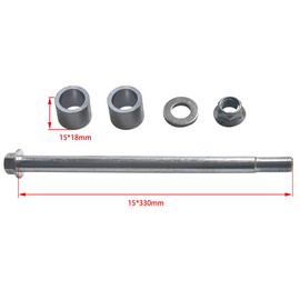 325mm Rear Wheel Axle Nut Kit For Coleman CT200U 196cc Off-Road Mini Bike