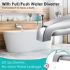 Enhon Chrome Universal Bathroom Tub Spout with Metal Tub Spout