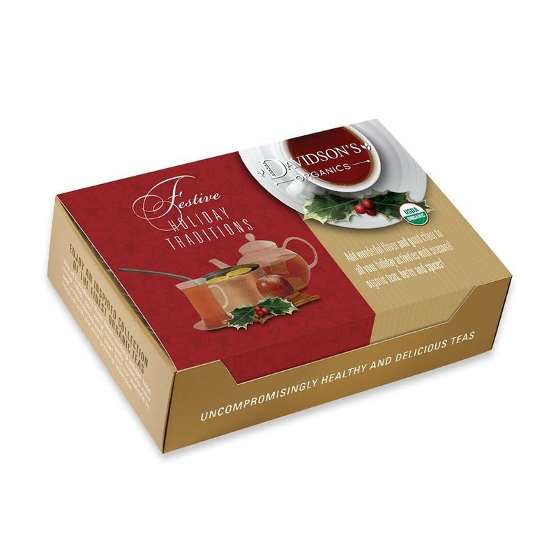 Davidson's Organics, Herbal Seasons, 100-count Individually Wrapped Tea Bags