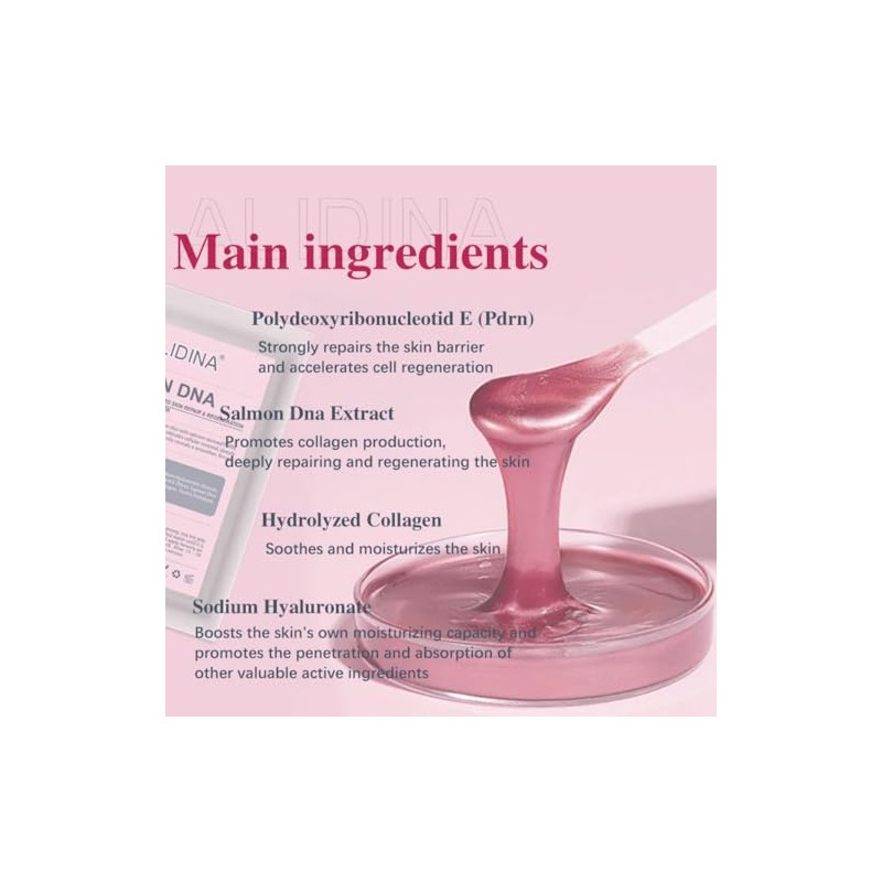 Jelly Mask Pink Facial Peel PDRN Salmón DNA