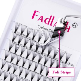 Volume Eyelashes, 16D, Russian Volume Eyelashes, D Curl, 0.07 mm, 8–14 mm Mix, Ready-to-Use Fan Eyelashes, Tufted Eyelashes for Eyelash Extension