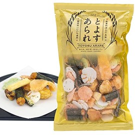 Toyosuarare Made with Domestic Rice, Okaki Mix x 10 Bags Available, Original Luxury Small Bag, Gift