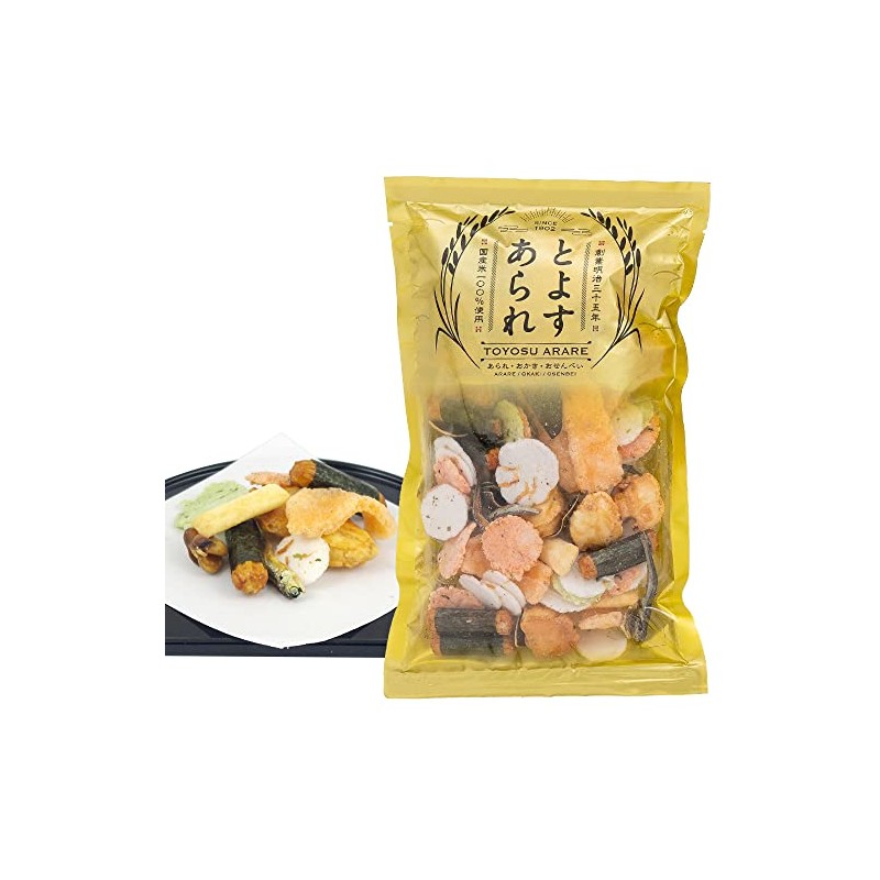 Toyosuarare Made with Domestic Rice, Okaki Mix x 10 Bags