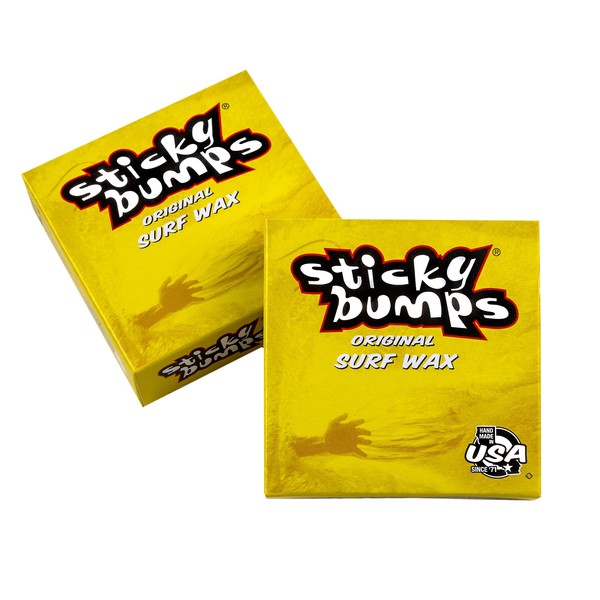 Sticky Bumps Tropical Surf Wax Box (Pack of 3), White