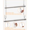 Hanging Closet Rod, Adjustable Width and Height Closet Rods Extender,