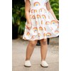 MONICA + ANDY Let's Dance Toddler Dress, Size 5T, Pastel