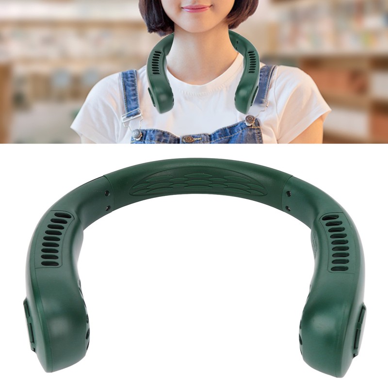 Neck Fan Multifunction 3 Adjustable Speeds Rechargeable Low Noise Bladeless
